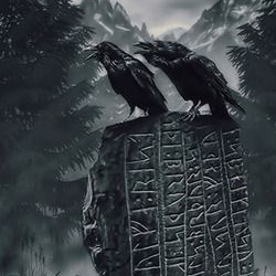Cuervo Significado de los Símbolos Vikingos
