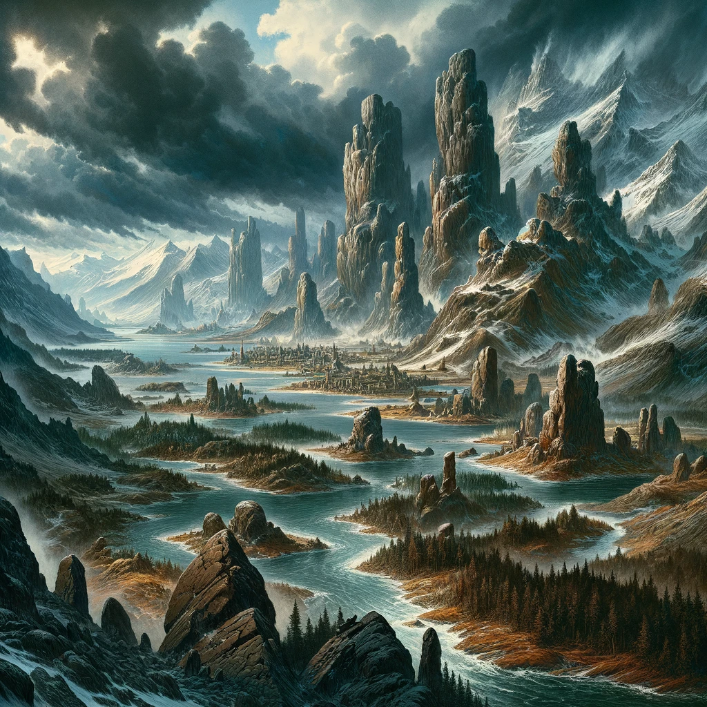Jotunheim Los-nueve reinos nordicos