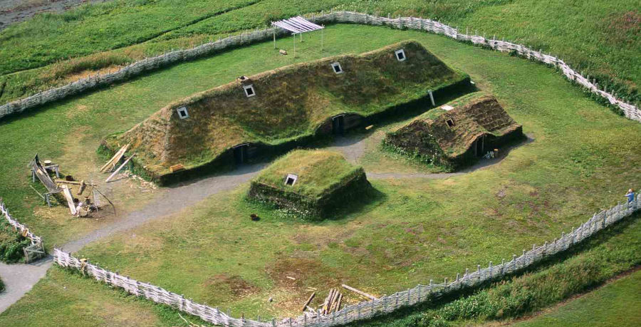 L'Anse aux Meadows donde vivian los vikingos