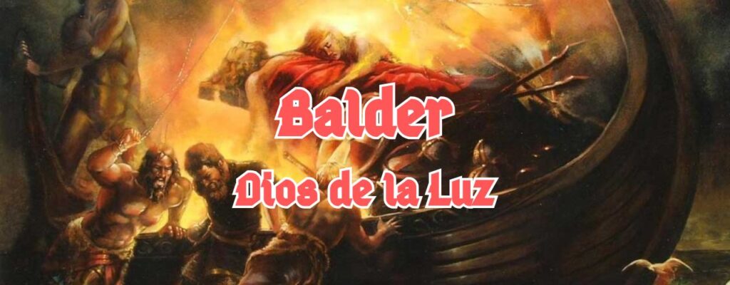 Dios nórdico Balder, dios de la luz